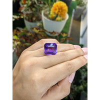 19.63 Ct. Amethyst from Ceylon (Sri Lanka) Life Style