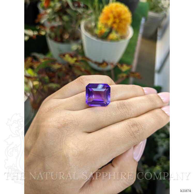 19.63 Ct. Amethyst from Ceylon (Sri Lanka)