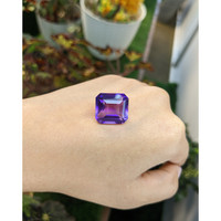 19.63 Ct. Amethyst from Ceylon (Sri Lanka) Life Style