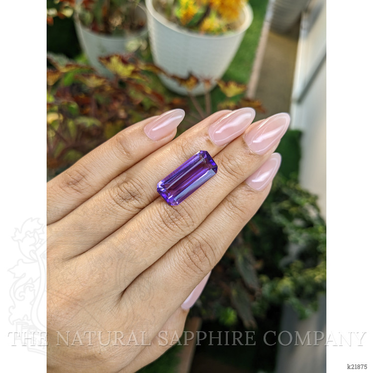 11.57 Ct. Amethyst from Ceylon (Sri Lanka)