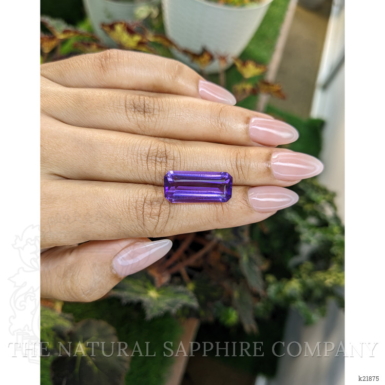 11.57 Ct. Amethyst from Ceylon (Sri Lanka)