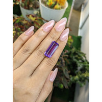 11.57 Ct. Amethyst from Ceylon (Sri Lanka) Life Style