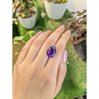 9.25 Ct. Amethyst from Ceylon (Sri Lanka) Life Style