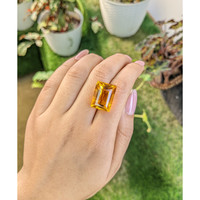 21.27 Ct. Citrine from Ceylon (Sri Lanka) Life Style