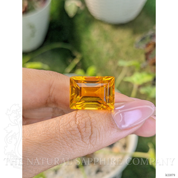 21.27 Ct. Citrine from Ceylon (Sri Lanka)