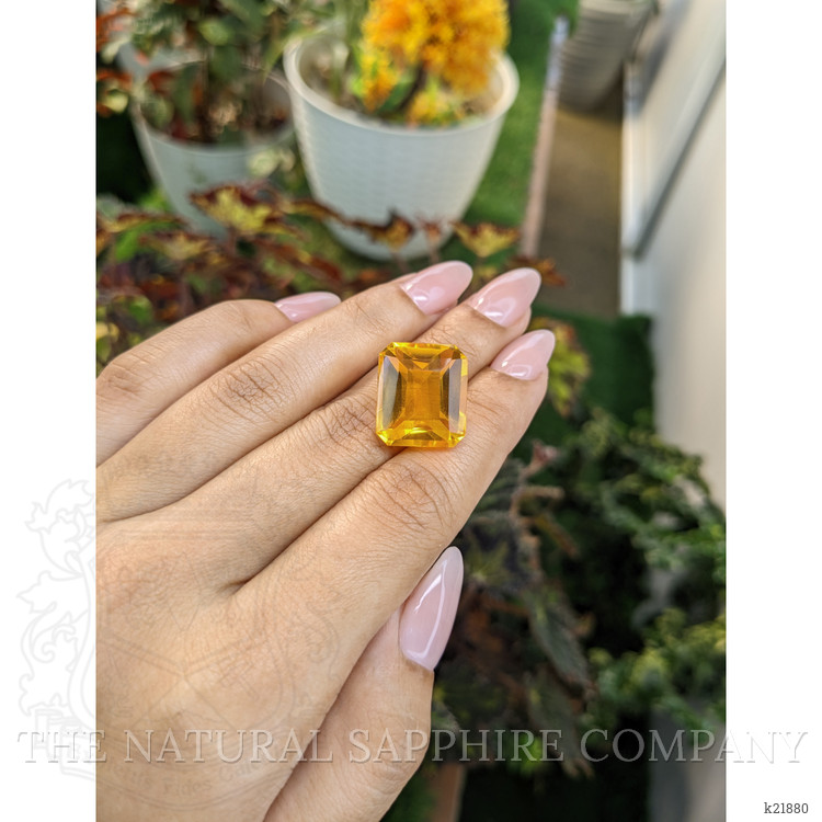 20.70 Ct. Citrine from Ceylon (Sri Lanka)