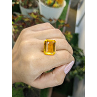16.58 Ct. Citrine from Ceylon (Sri Lanka) Life Style