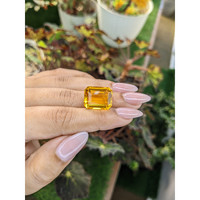 16.58 Ct. Citrine from Ceylon (Sri Lanka) Life Style