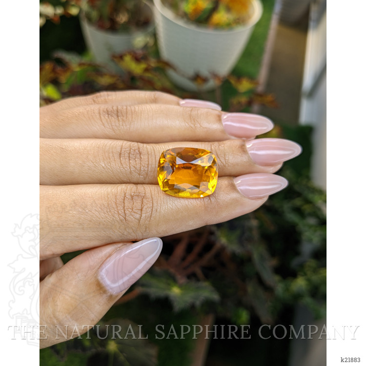 16.32 Ct. Citrine from Ceylon (Sri Lanka)