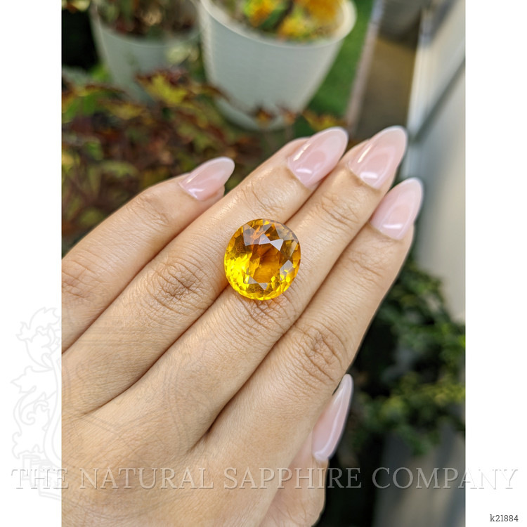 15.42 Ct. Citrine from Ceylon (Sri Lanka)