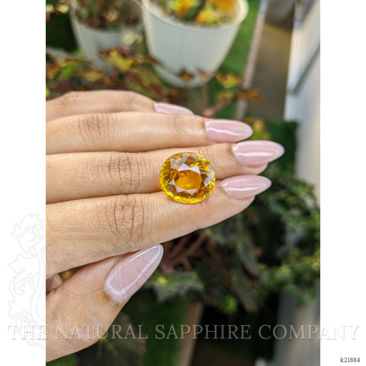 15.42 Ct. Citrine from Ceylon (Sri Lanka)