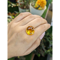 15.42 Ct. Citrine from Ceylon (Sri Lanka) Life Style