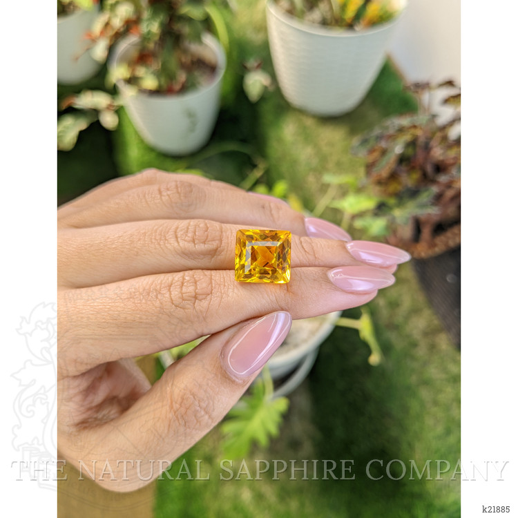 13.77 Ct. Citrine from Ceylon (Sri Lanka)