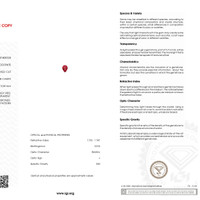 1.08 Ct. Rhodonite from Russia Scan Report