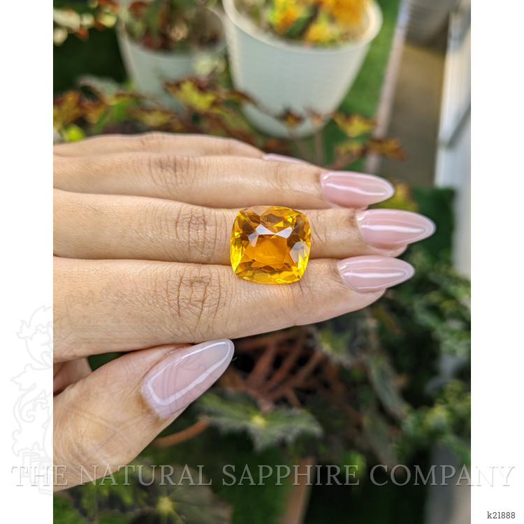 18.71 Ct. Citrine from Ceylon (Sri Lanka)
