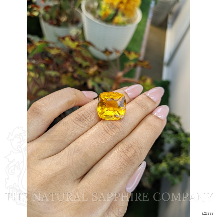 18.71 Ct. Citrine from Ceylon (Sri Lanka)