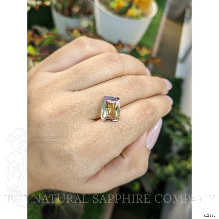 3.95 Ct. Ametrine from Ceylon (Sri Lanka)