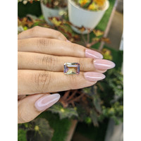 3.95 Ct. Ametrine from Ceylon (Sri Lanka) Life Style