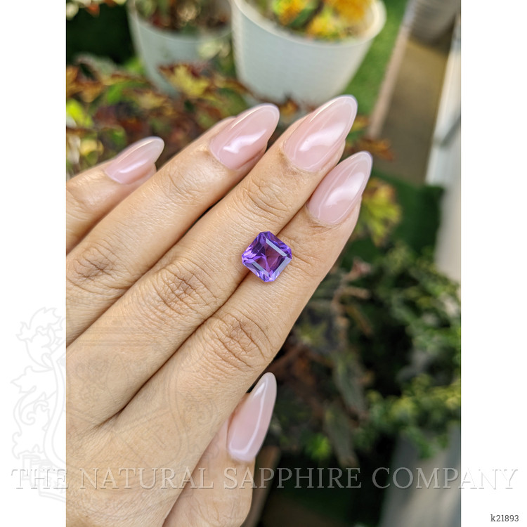 2.81 Ct. Amethyst from Ceylon (Sri Lanka)