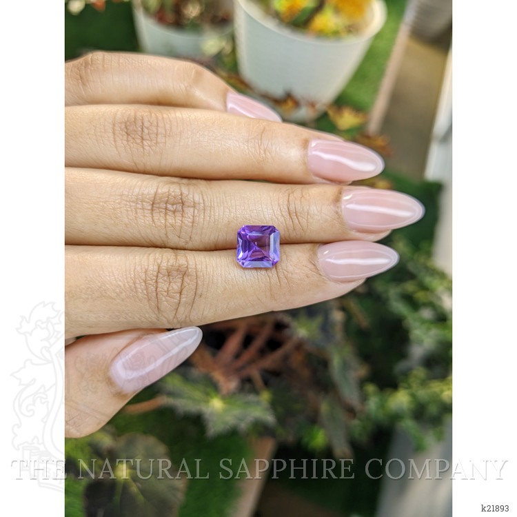 2.81 Ct. Amethyst from Ceylon (Sri Lanka)