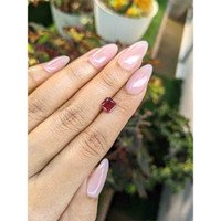 1.34 Ct. Garnet from Ceylon (Sri Lanka) Life Style