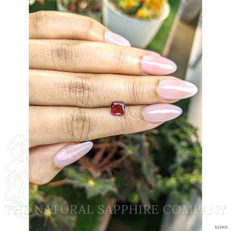 1.34 Ct. Garnet from Ceylon (Sri Lanka)