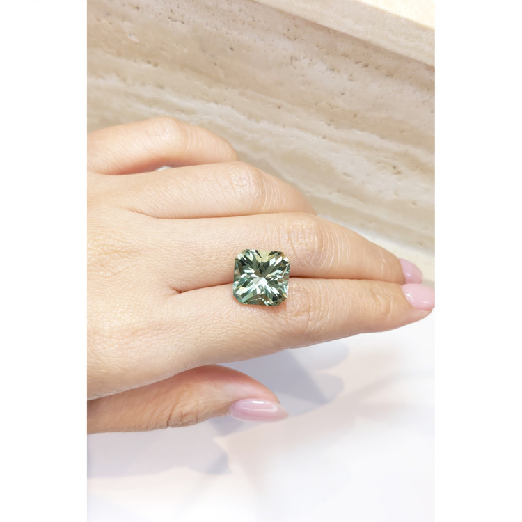 9.48 Ct. Prasiolite from Brazil