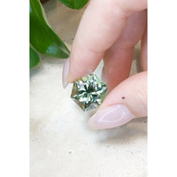10.31 Ct. Prasiolite from Brazil Life Style