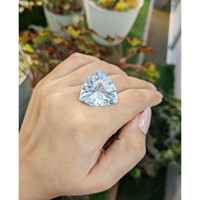 38.45 Ct. Topaz from Ceylon (Sri Lanka) Life Style