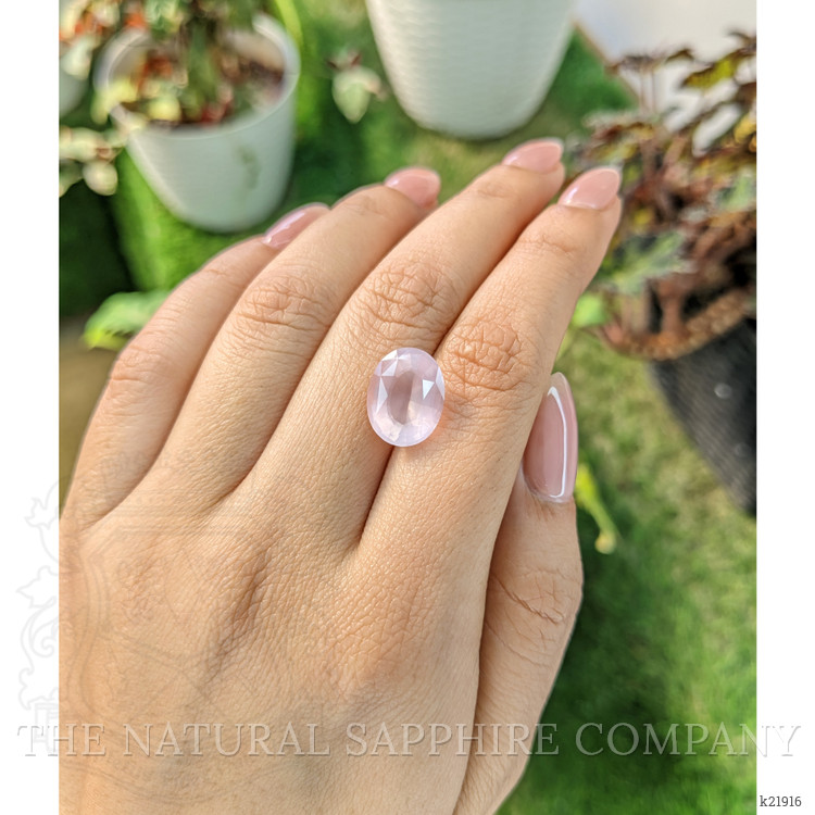 5.76 Ct. Rose Quartz from Ceylon (Sri Lanka)
