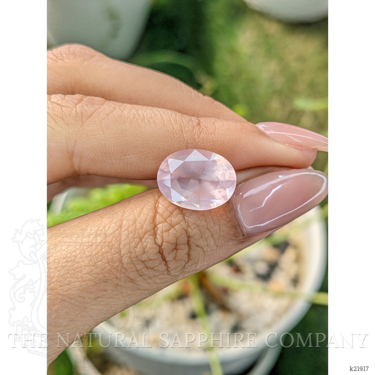 5.44 Ct. Rose Quartz from Ceylon (Sri Lanka)