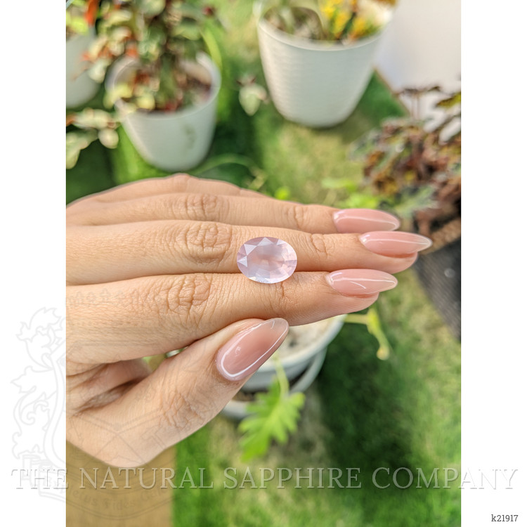 5.44 Ct. Rose Quartz from Ceylon (Sri Lanka)