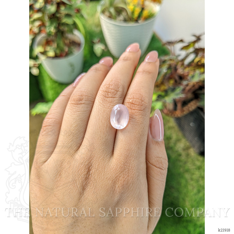 5.71 Ct. Rose Quartz from Ceylon (Sri Lanka)