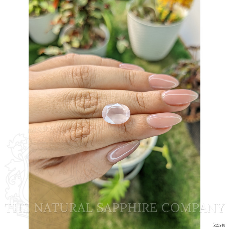 5.71 Ct. Rose Quartz from Ceylon (Sri Lanka)