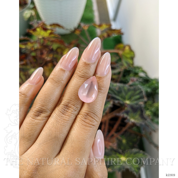 10.43 Ct. Rose Quartz from Ceylon (Sri Lanka)