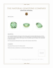 1.08 Ct. Chrysoberyl from Ceylon (Sri Lanka) Appraisal