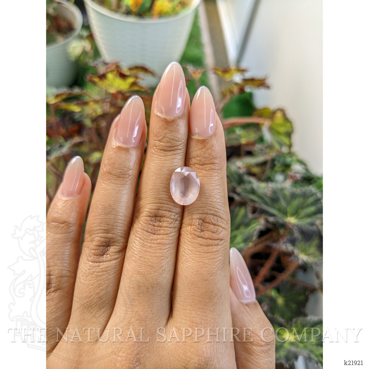 4.22 Ct. Rose Quartz from Ceylon (Sri Lanka)