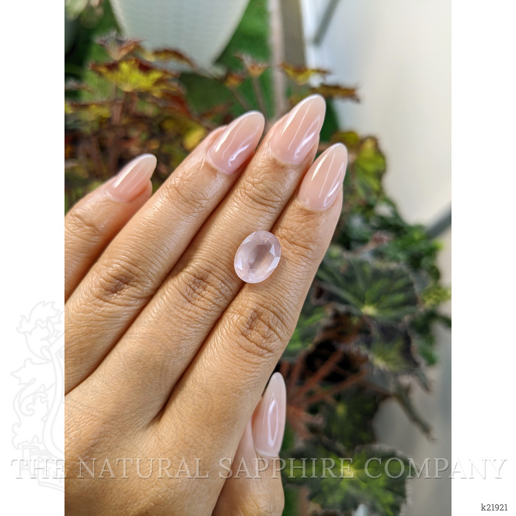4.22 Ct. Rose Quartz from Ceylon (Sri Lanka)