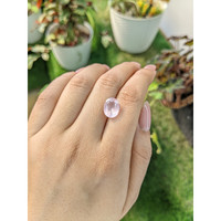 3.62 Ct. Rose Quartz from Ceylon (Sri Lanka) Life Style