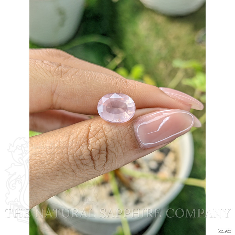 3.62 Ct. Rose Quartz from Ceylon (Sri Lanka)