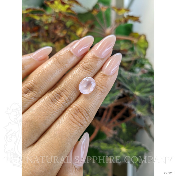 3.63 Ct. Rose Quartz from Ceylon (Sri Lanka)