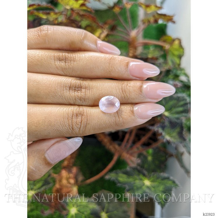 3.63 Ct. Rose Quartz from Ceylon (Sri Lanka)