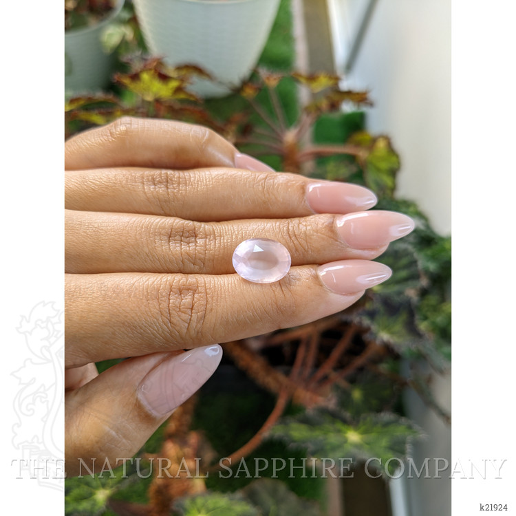 4.85 Ct. Rose Quartz from Ceylon (Sri Lanka)