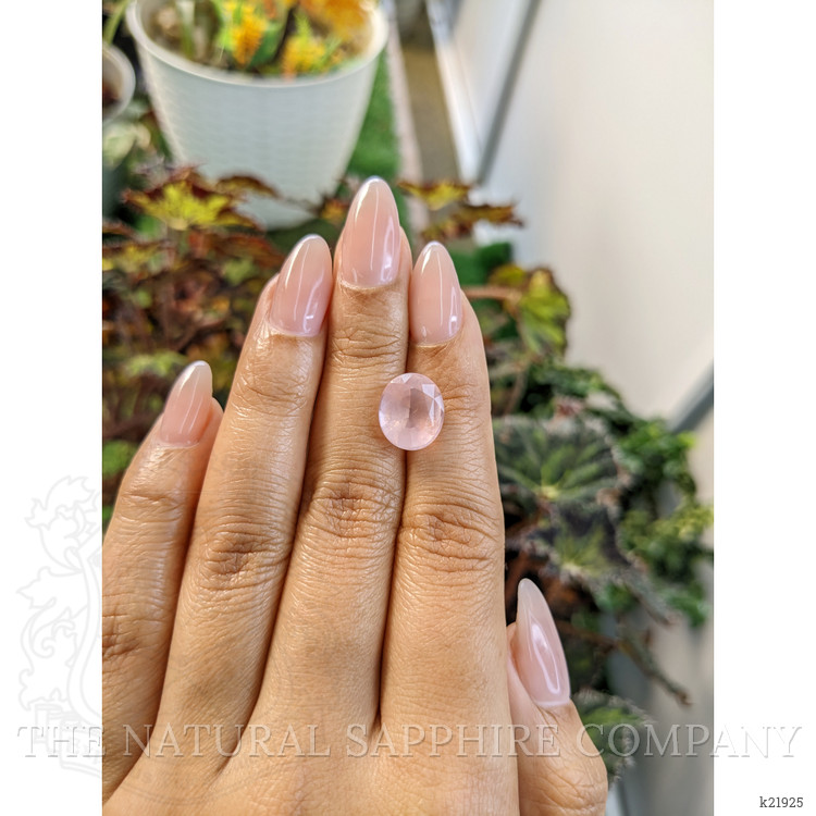 5.01 Ct. Rose Quartz from Ceylon (Sri Lanka)