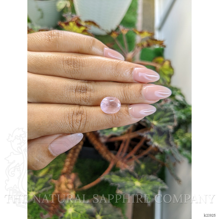 5.01 Ct. Rose Quartz from Ceylon (Sri Lanka)