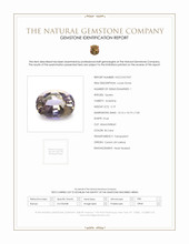 5.19 Ct. Bi Color Ametrine from Ceylon (Sri Lanka) Scan Report