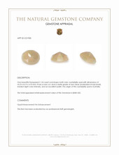 1.54 Ct. Crystal/Jelly Opal from Australia Appraisal