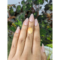 4.71 Ct. Cabochon Fire Opal from Australia Life Style