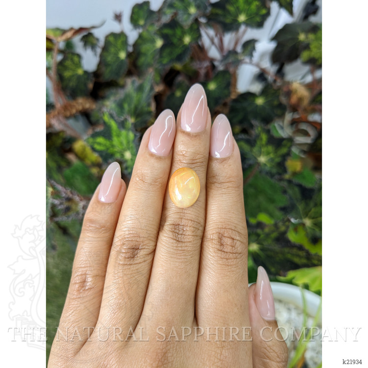 4.71 Ct. Cabochon Fire Opal from Australia