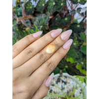 4.71 Ct. Cabochon Fire Opal from Australia Life Style